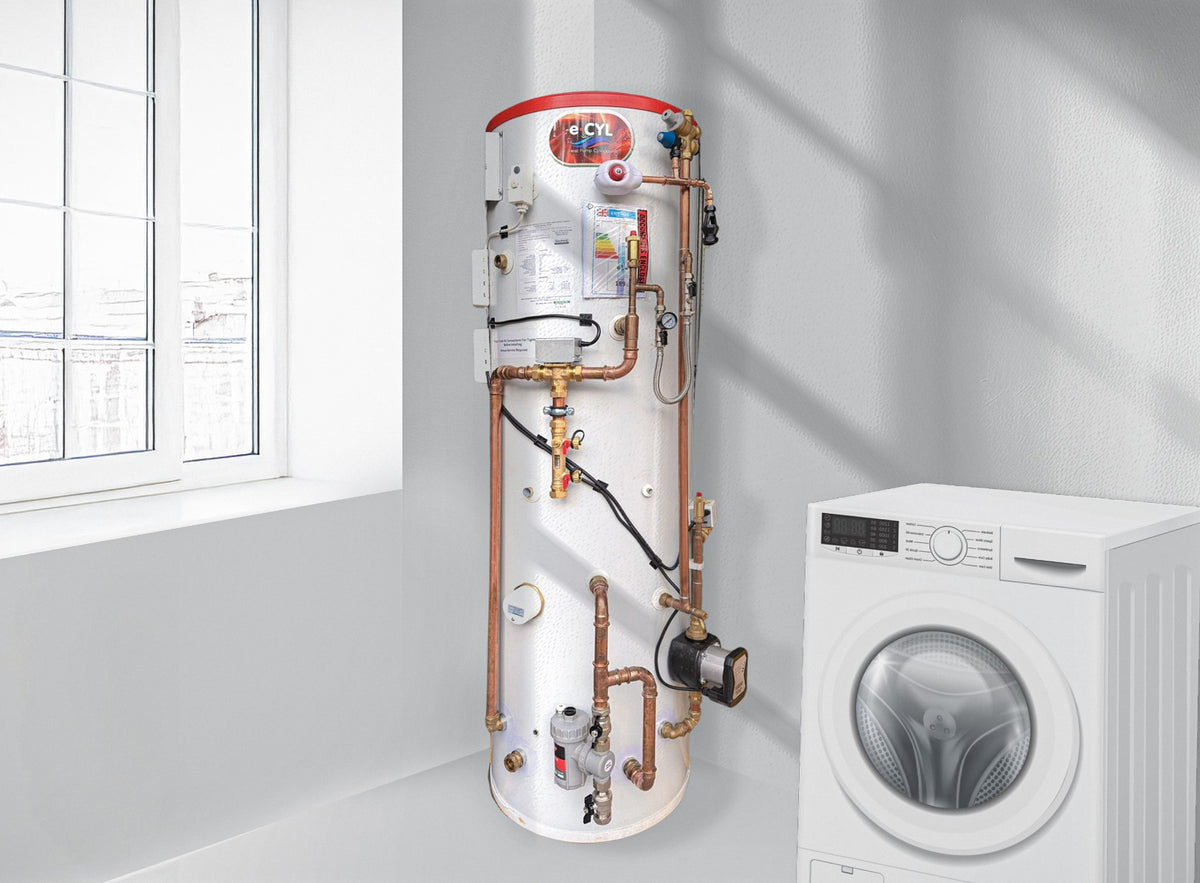 e.CYL pre-plumbed cylinder