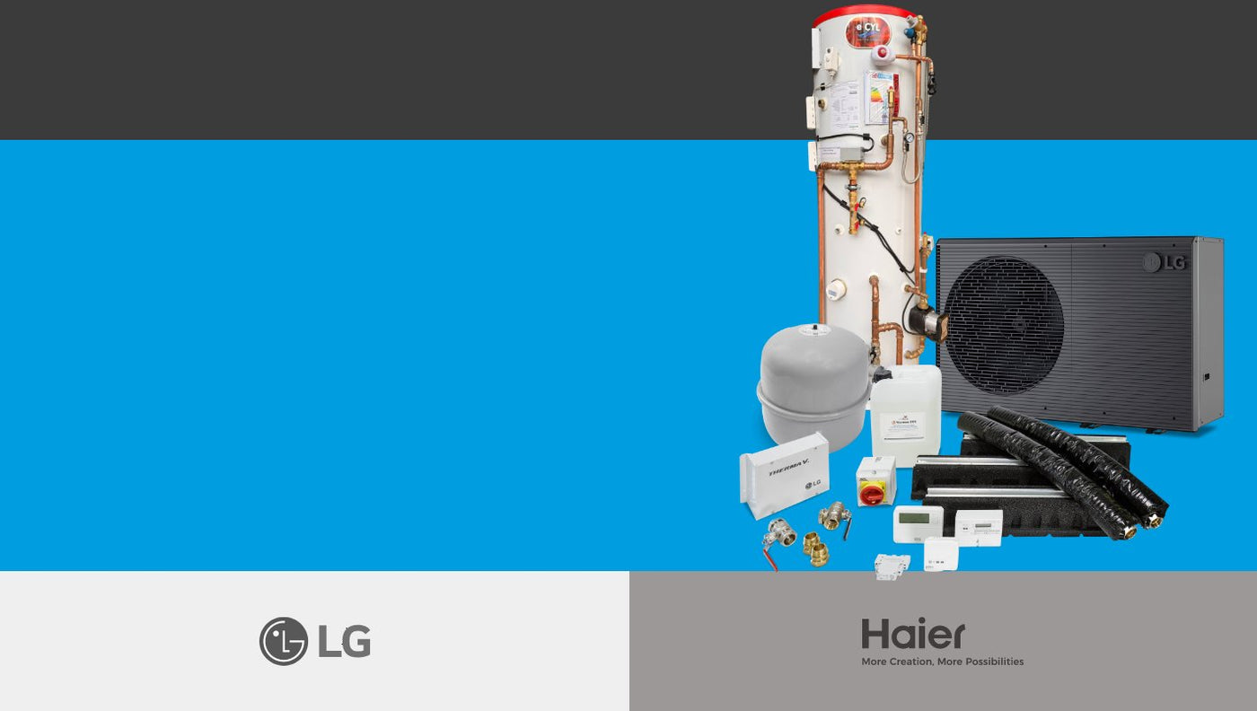 LG heat pump pre-Plumb package