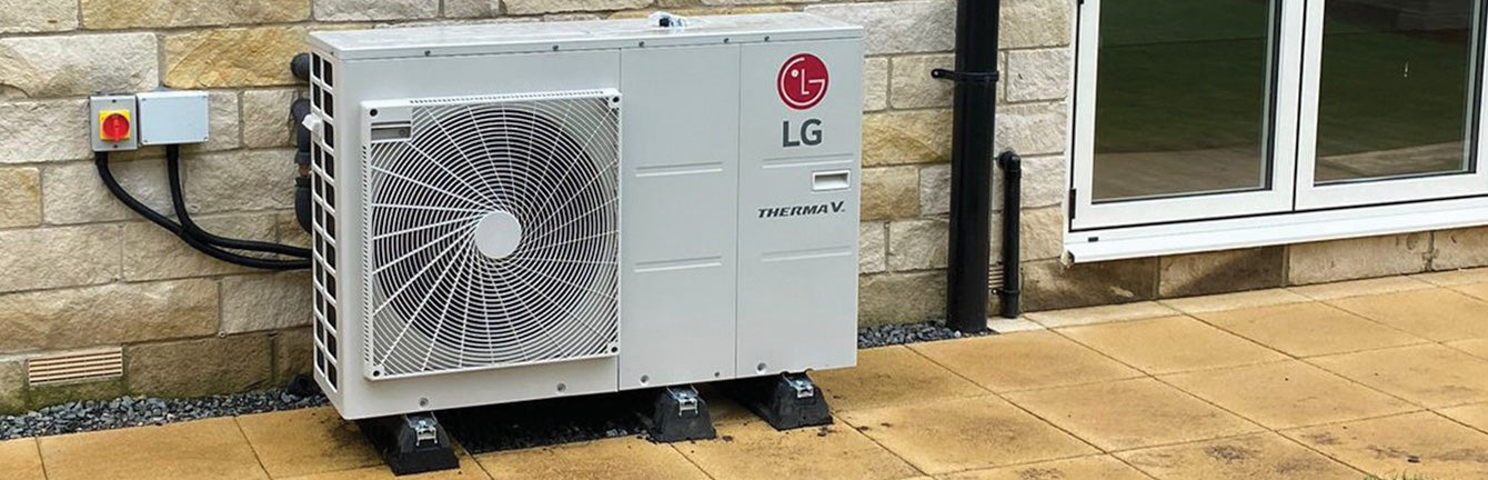 LG Therma V air source heat pump